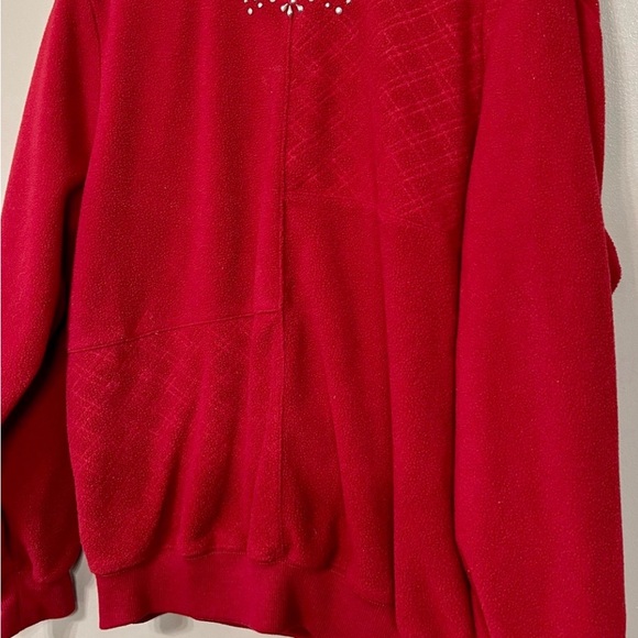 Women’s Fleece Top By Alfred Dunner. Size PM - Picture 3 of 10